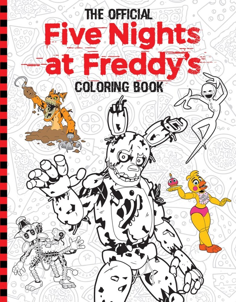 Official Five Nights at Freddy's Coloring Book main product photo