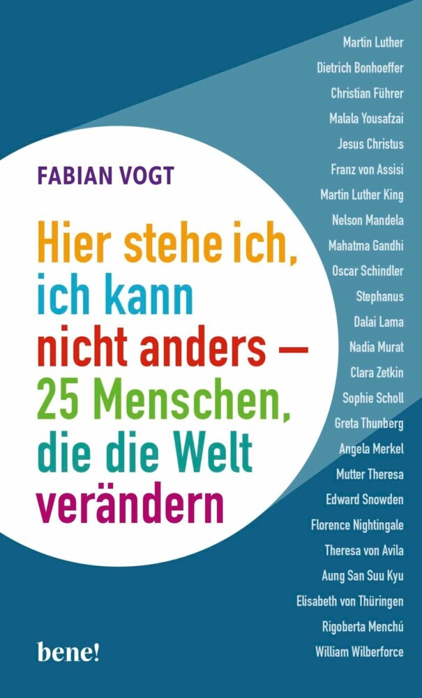 Hier stehe ich, ich kann nicht anders - 25 Menschen, die die Welt verändern main product photo
