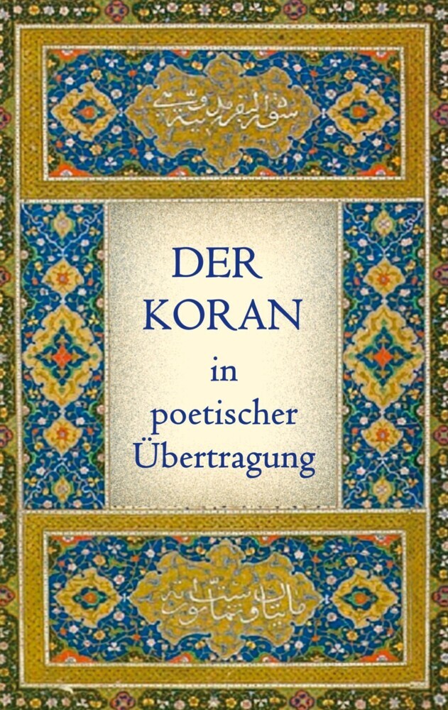 Der Koran in poetischer Übertragung main product photo