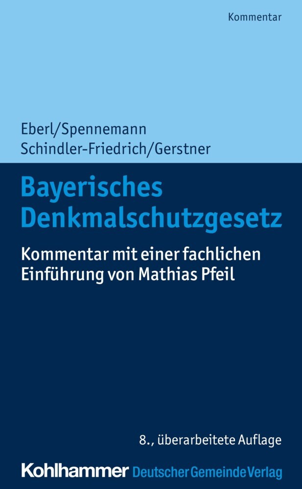 Bayerisches Denkmalschutzgesetz main product photo