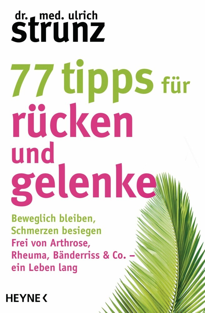 77 Tipps für Rücken und Gelenke main product photo