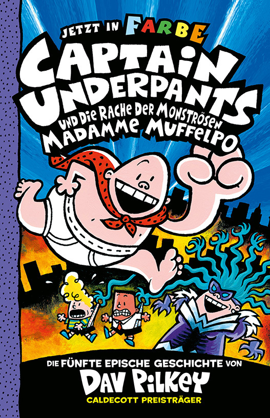 Captain Underpants Band 5 - Captain Underpants und die Rache der monströsen Madamme Muffelpo main product photo