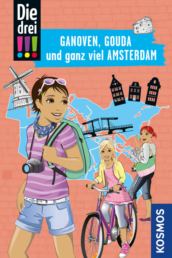 Die drei !!!, Ganoven, Gouda und ganz viel Amsterdam main product photo