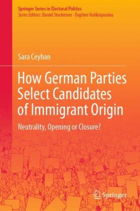 How German Parties Select Candidates of Immigrant Origin