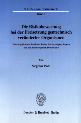 Die Risikobewertung bei der Freisetzung gentechnisch veränderter Organismen.