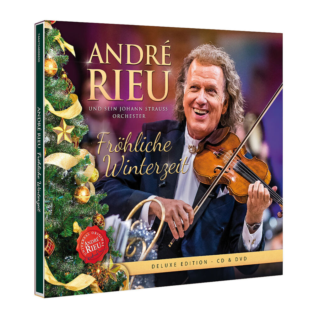 Fröhliche Winterzeit, 1 Audio-CD + 1 DVD main product photo