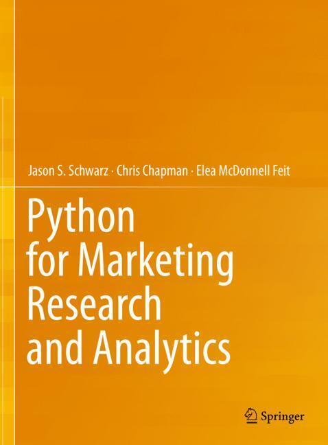 Python for Marketing Research and Analytics main product photo