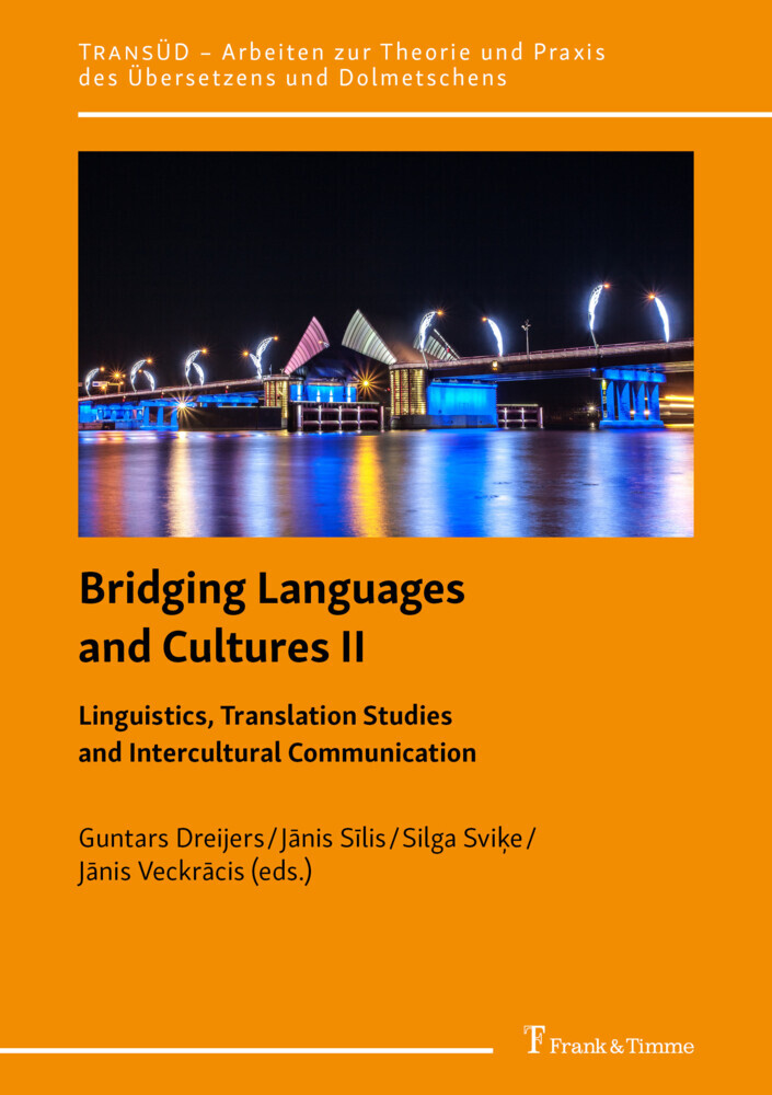Bridging Languages and Cultures II - Linguistics, Translation Studies and Intercultural Communication main product photo