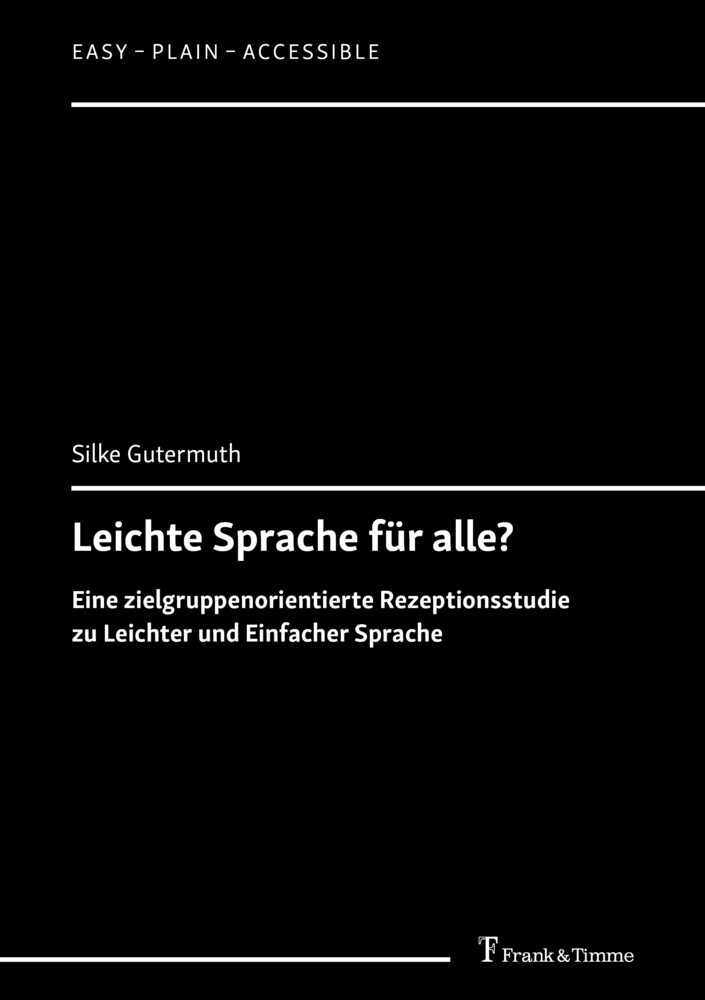 Leichte Sprache für alle? main product photo