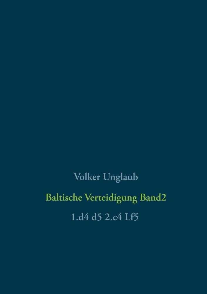 Baltische Verteidigung Band 2 main product photo