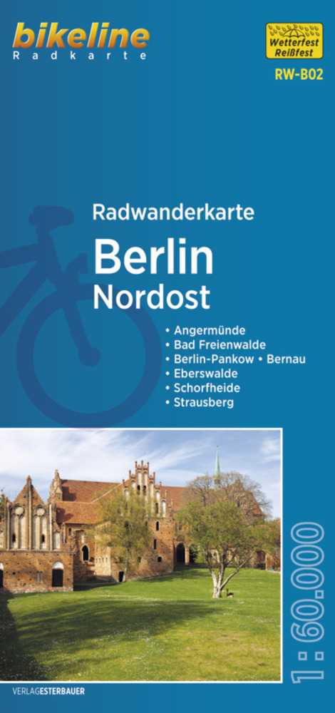 Radwanderkarte Berlin Nordost RW-B02 main product photo