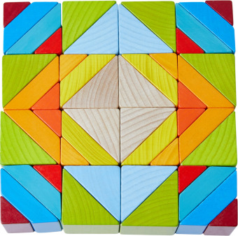 HABA 3D-Legespiel Würfelmosaik (Kinderspiel)