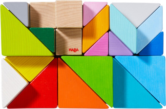 HABA 3D-Legespiel Tangram-Würfel (Kinderspiel)
