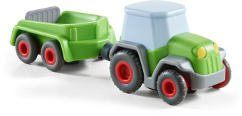 HABA Kullerbü   Traktor mit Anhänger