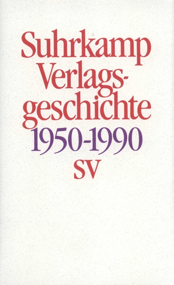 Geschichte des Suhrkamp Verlages main product photo