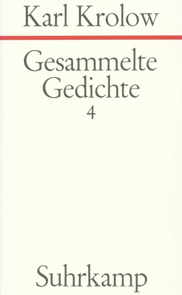 Gesammelte Gedichte. 4 Bände main product photo