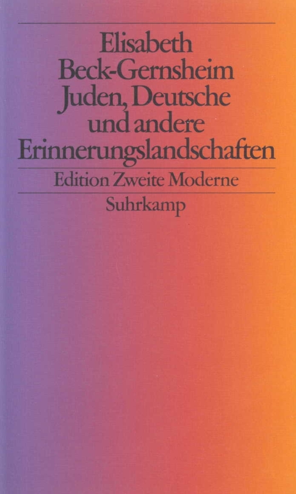 Juden, Deutsche und andere Erinnerungslandschaften main product photo