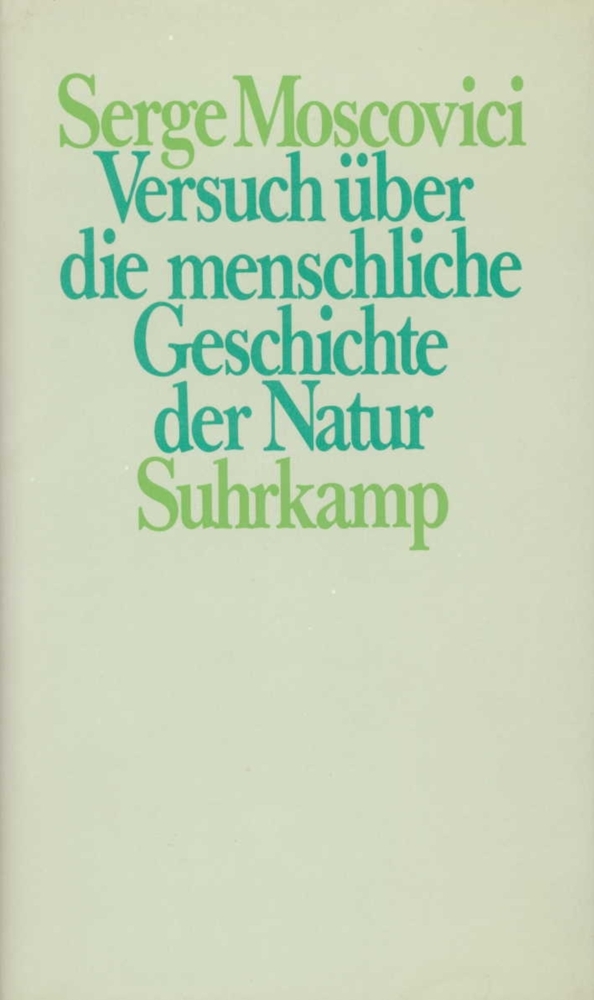 Versuch über die menschliche Geschichte der Natur main product photo