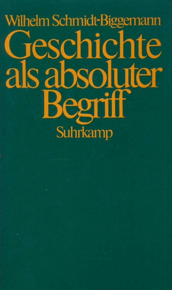 Geschichte als absoluter Begriff main product photo