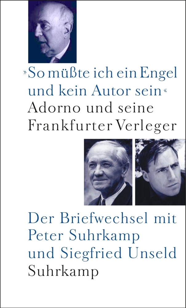»So müßte ich ein Engel und kein Autor sein« main product photo