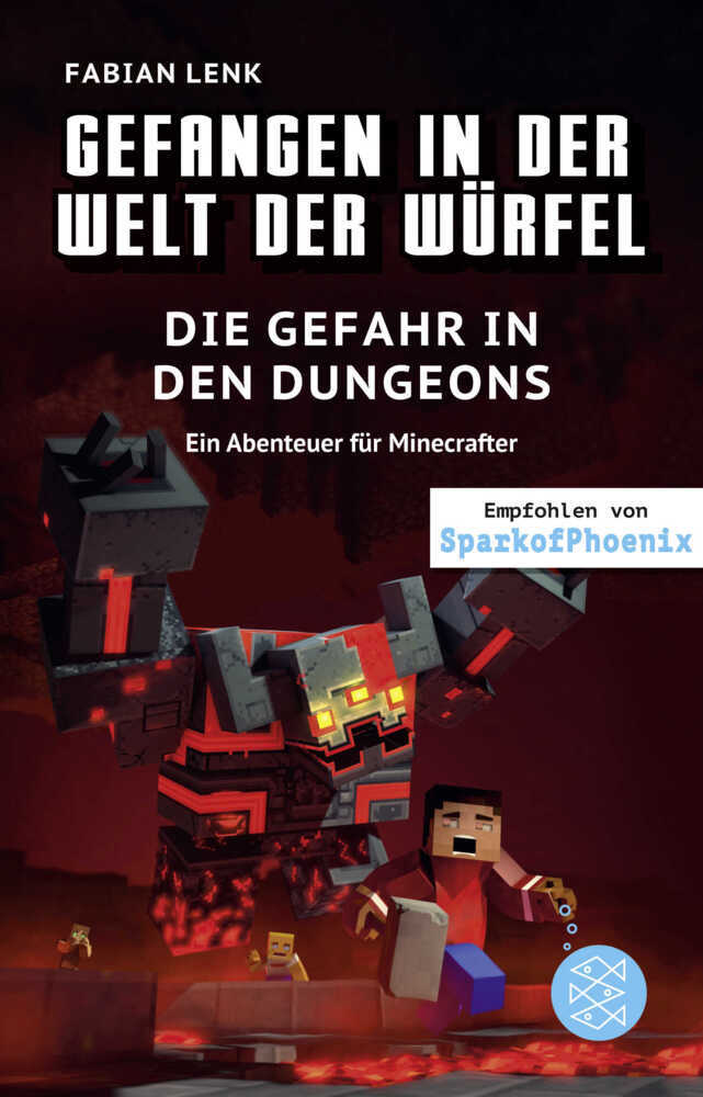 Gefangen in der Welt der Würfel. Die Gefahr in den Dungeons. Ein Abenteuer für Minecrafter main product photo