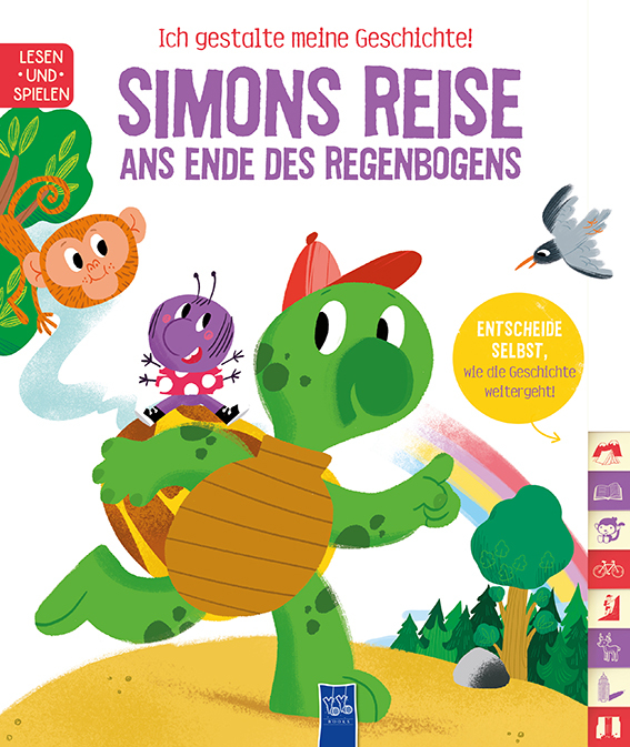 Ich gestalte meine Geschichte - Simons Reise ans Ende des Regenbogens main product photo