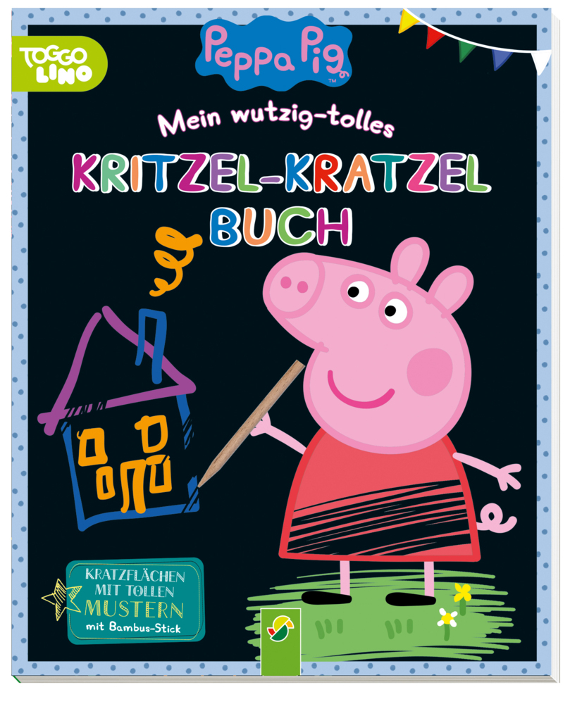 Peppa Pig Mein wutzig-tolles Kritzel-Kratzel-Buch main product photo