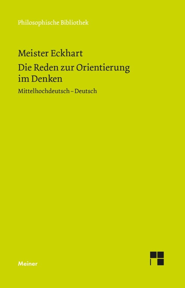 Die Reden zur Orientierung im Denken main product photo