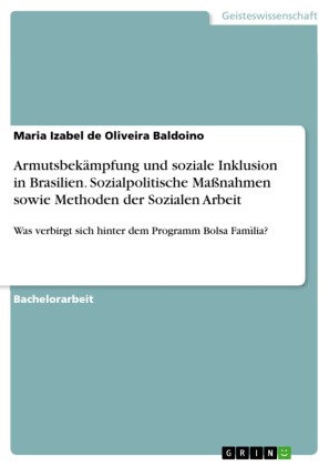 Armutsbekämpfung und soziale Inklusion in Brasilien. Sozialpolitische Maßnahmen sowie Methoden der Sozialen Arbeit