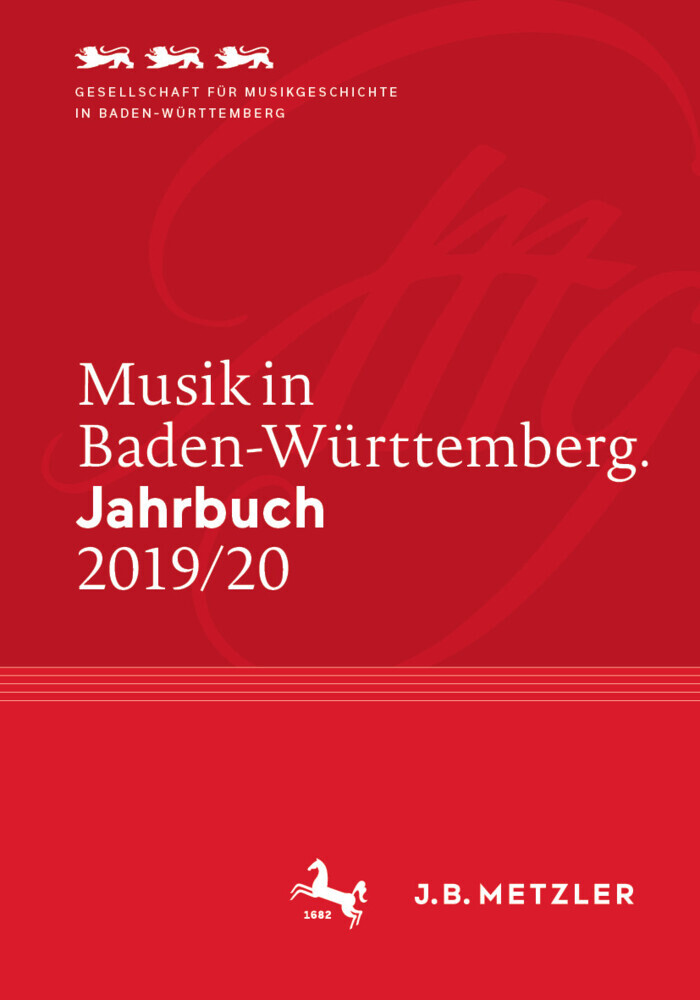 Musik in Baden-Württemberg. Jahrbuch 2019/20 main product photo