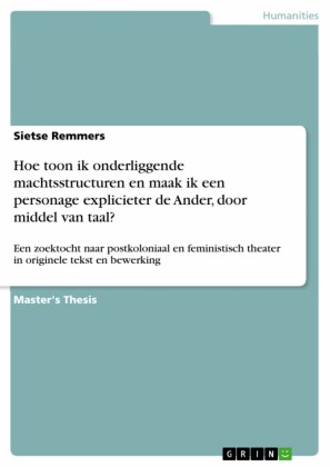 Hoe toon ik onderliggende machtsstructuren en maak ik een personage explicieter de Ander, door middel van taal?
