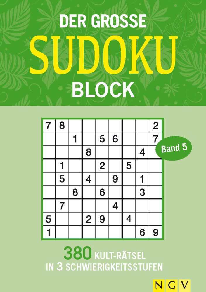 Der große Sudokublock. Bd.5 main product photo