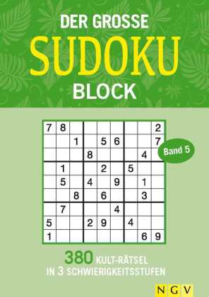 Der große Sudokublock. Bd.5