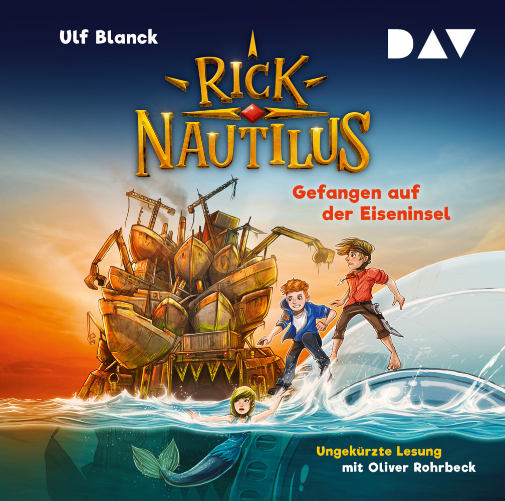 Rick Nautilus - Gefangen auf der Eiseninsel, 2 Audio-CD main product photo