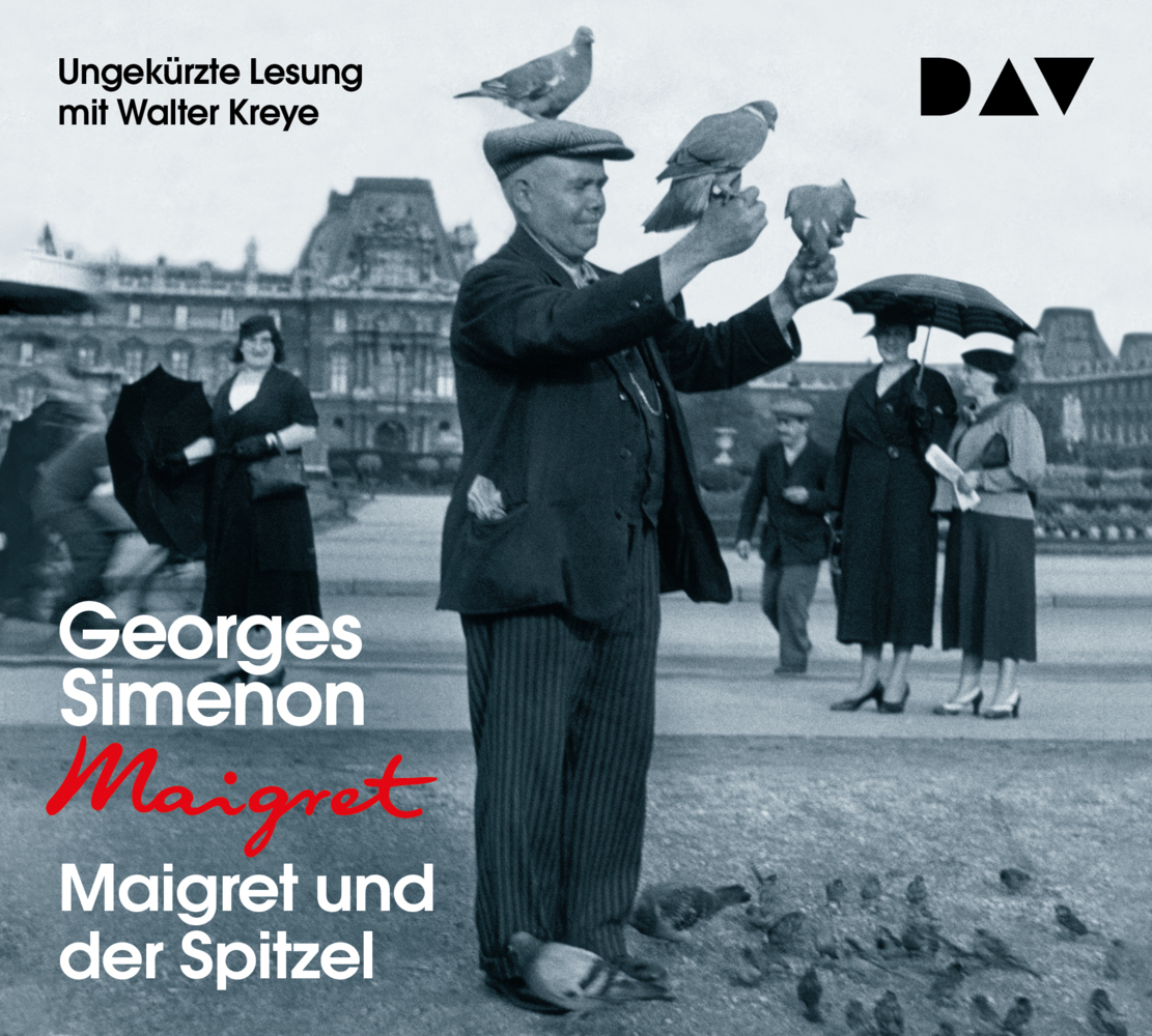 Maigret und der Spitzel, 4 Audio-CD main product photo