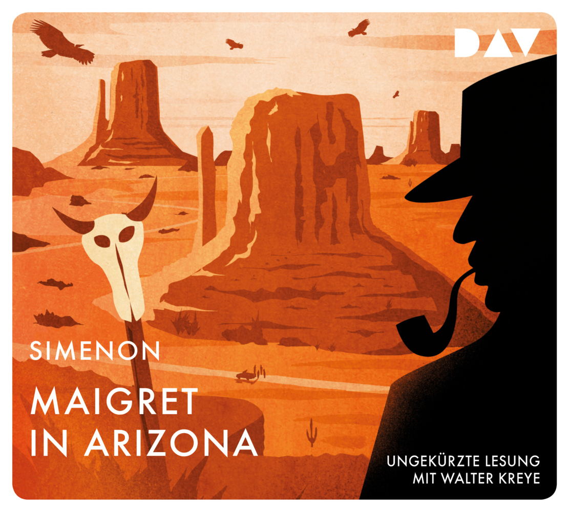Maigret in Arizona, 4 Audio-CD main product photo