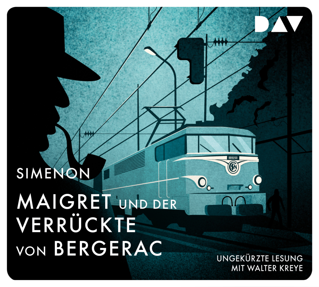 Maigret und der Verrückte von Bergerac, 4 Audio-CD main product photo