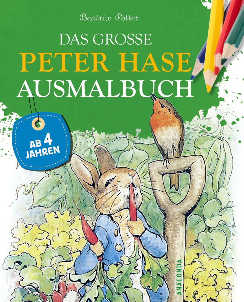 Das große Peter Hase Ausmalbuch main product photo