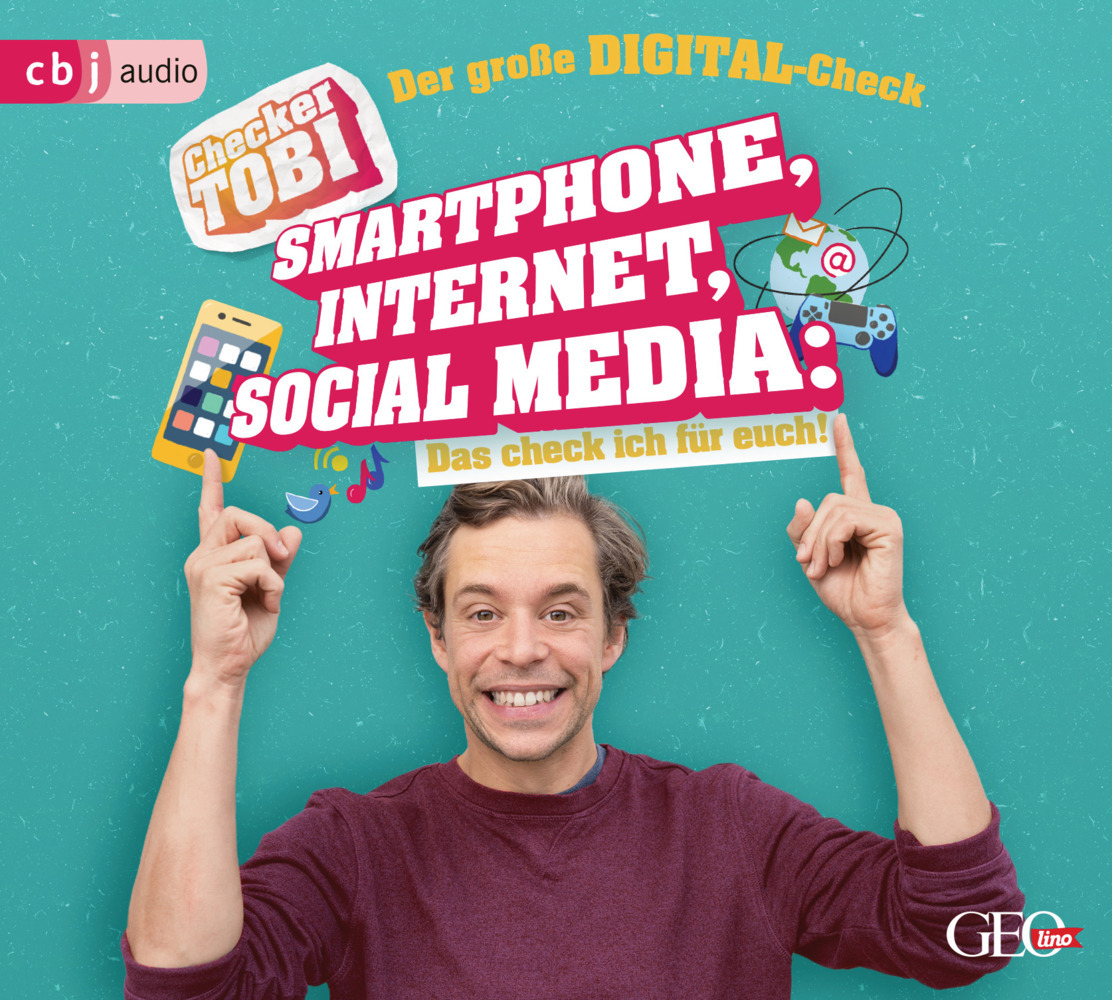 Checker Tobi - Der große Digital-Check: Smartphone, Internet, Social Media - Das check ich für euch!, 1 Audio-CD main product photo