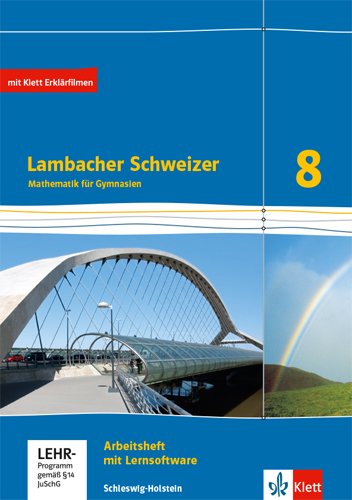 Lambacher Schweizer Mathematik 8. Ausgabe Schleswig-Holstein, m. CD-ROM main product photo