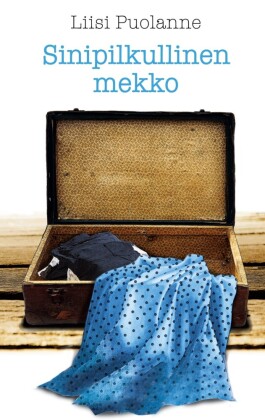 Sinipilkullinen mekko