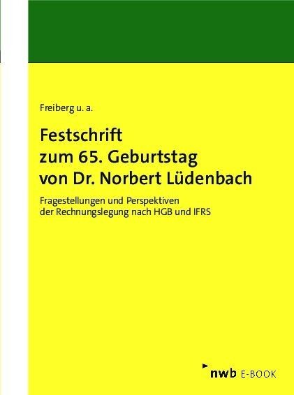 Festschrift zum 65. Geburtstag von Dr. Norbert Lüdenbach main product photo