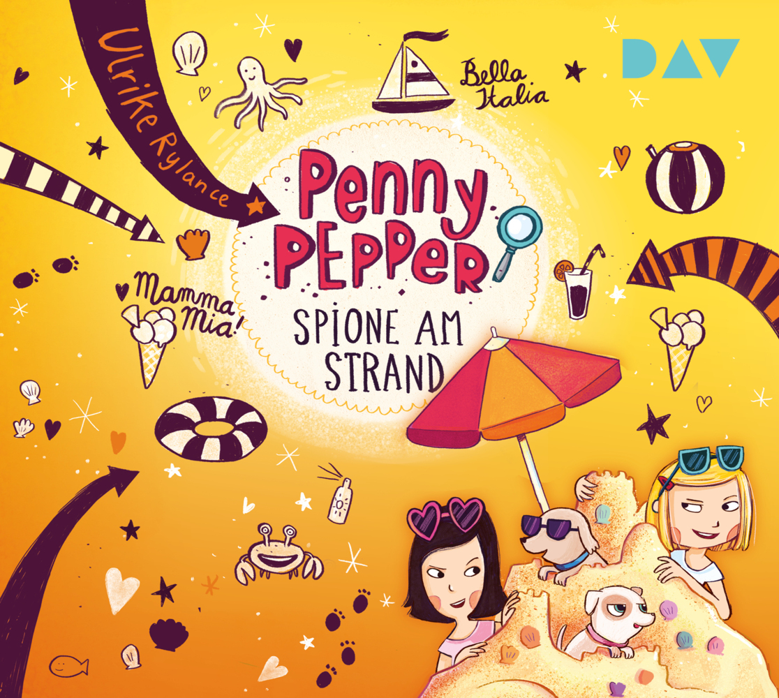 Penny Pepper - Spione am Strand, 1 Audio-CD main product photo