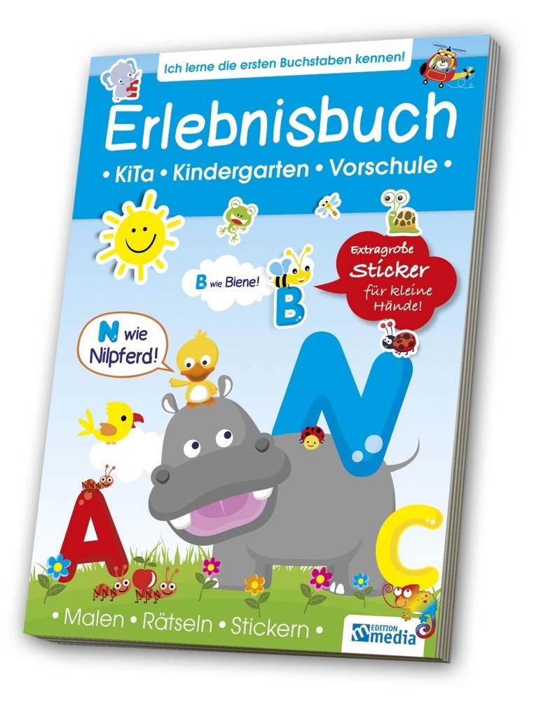 Erlebnisbuch Buchstaben main product photo