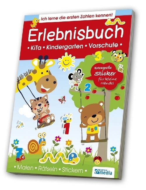 Erlebnisbuch Zahlen main product photo