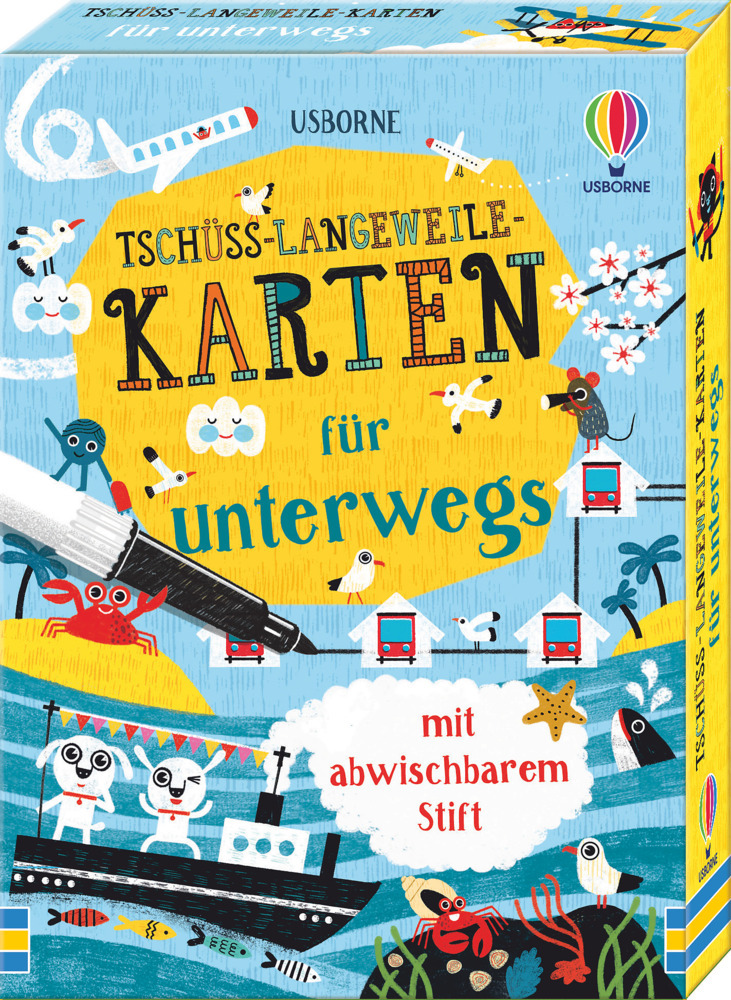 Tschüss-Langeweile-Karten für unterwegs main product photo