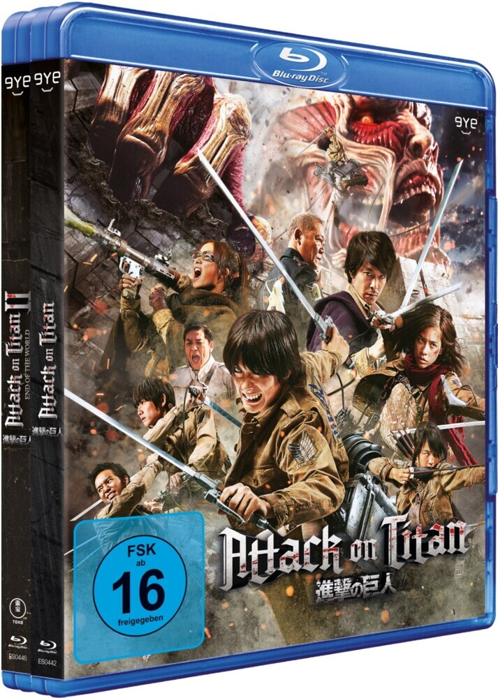 Attack on Titan - Film 1&2 - Bundle (2 Blu-rays) main product photo
