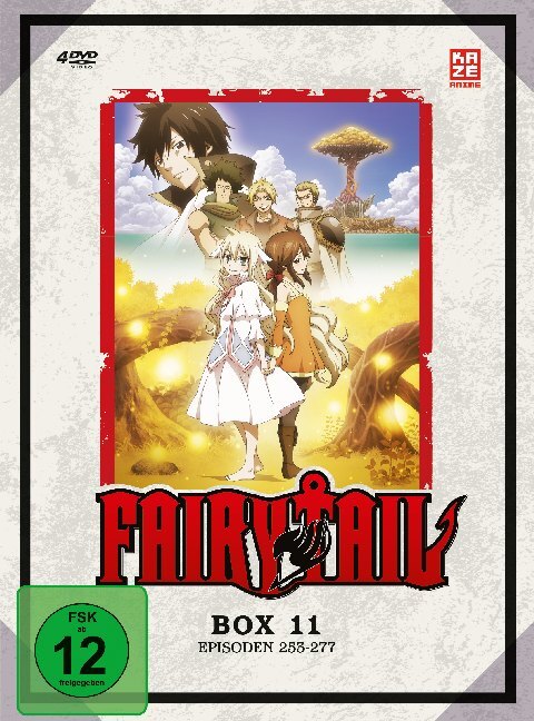 Fairy Tail - TV-Serie - DVD-Box 11 (Episoden 253-277) (4 DVDs) main product photo