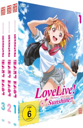 Love Live! Sunshine!! - Gesamtausgabe - DVD-Box, 3 DVD