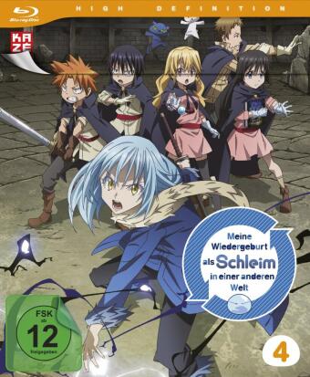 Meine Wiedergeburt als Schleim in einer anderen Welt. Tl.4, 1 Blu-ray